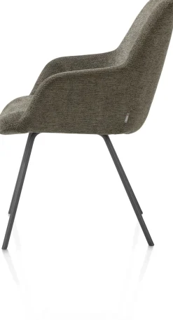 Odin armleuningstoel in de kleur Mosgroen - XOOON
