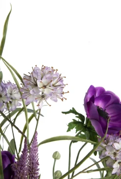 Olive Leaf Spray H82cm kunstbloem in de kleur Groen