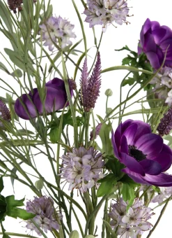 Olive Leaf Spray H82cm kunstbloem in de kleur Groen