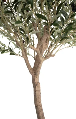 Olive Tree H180cm kunstplant in de kleur Groen - COCOmaison