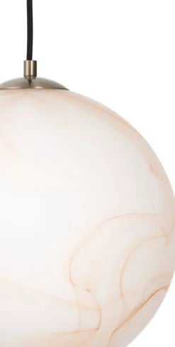 Oona hanglamp (1*E27) in de kleur Goud - COCOmaison