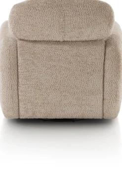 Ostia, draaifauteuil stof Derby - beige
