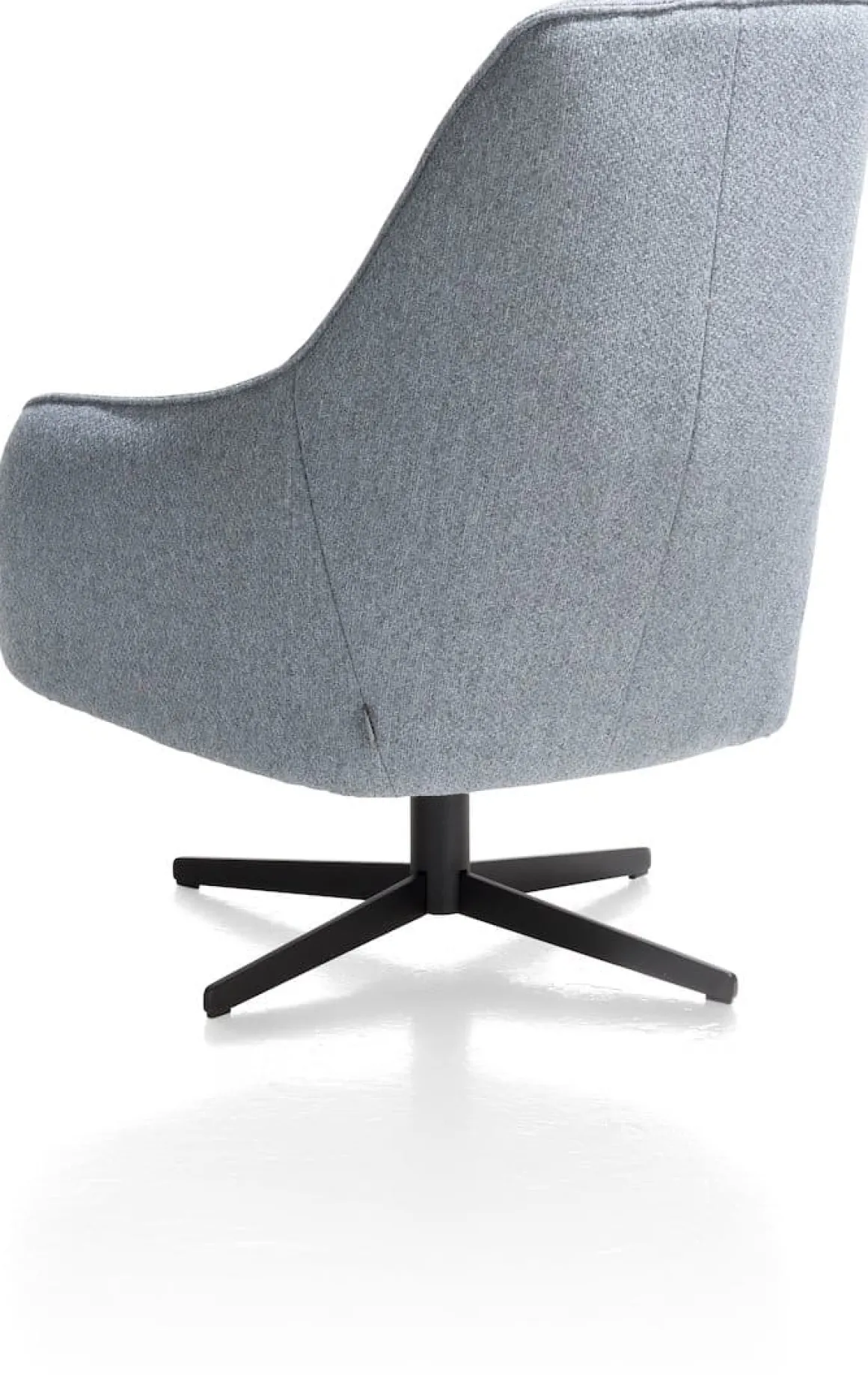 Oviedo fauteuil met combistof en hoge rug