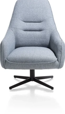 Oviedo fauteuil met combistof en hoge rug