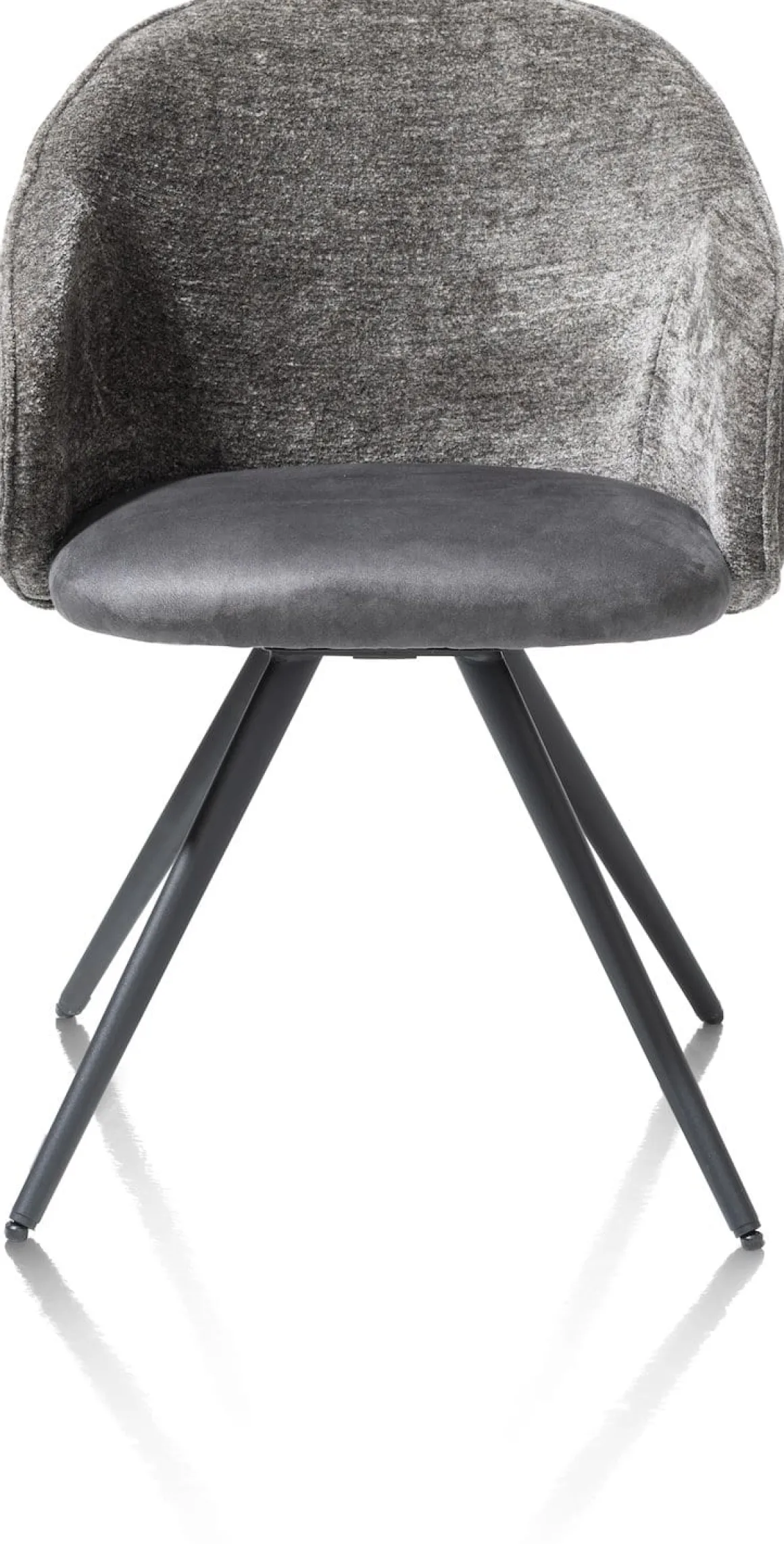 OWEN armstoel 4-poots zwart (ROB) - draaibaar - XOOON