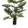Philodendron Selloum kunstplant (H125cm) in de kleur Groen