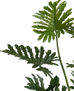 Philodendron Selloum kunstplant (H125cm) in de kleur Groen