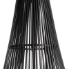 Philou windlicht H70,5cm in de kleur Zwart - COCOmaison