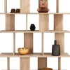 Positano, roomdivider 125 cm - 20-niches