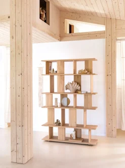 Positano, roomdivider 125 cm - 20-niches