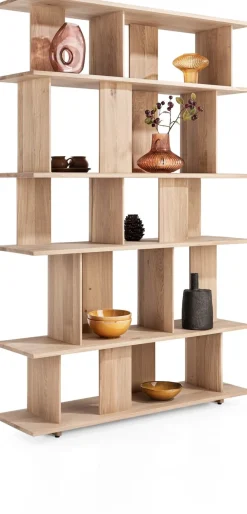 Positano, roomdivider 125 cm - 20-niches