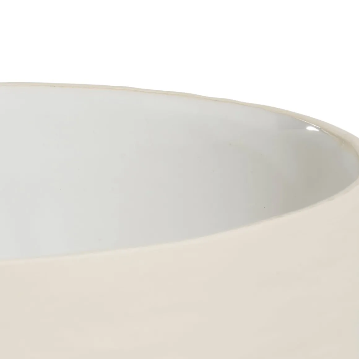 Presley vaas H25cm in de kleur Crème - COCOmaison