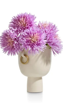 Presley vaas H25cm in de kleur Crème - COCOmaison