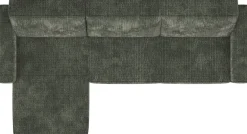 Puglia, Longchair links - 2,5 zits arm rechts