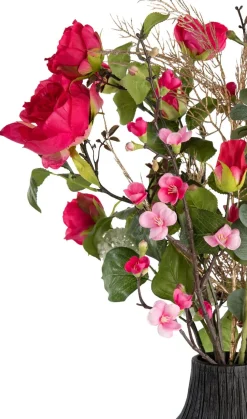 Qunince Spray H97cm kunstbloem in de kleur Roze - COCOmaison