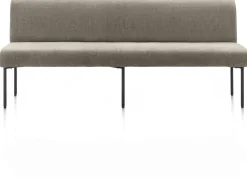 Reverso eetkamerbank 200 cm in de kleur Bruin - XOOON