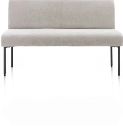 Reverso eetkamerbank 140 cm in de kleur Kiezel - XOOON