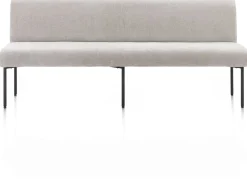 Reverso eetkamerbank 200 cm in de kleur Kiezel - XOOON