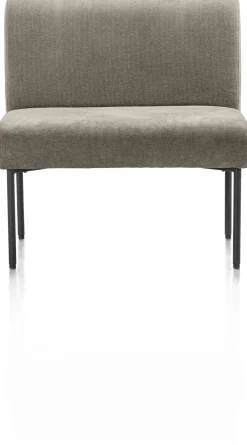 Reverso eetkamerbank 80 cm in de kleur Bruin - XOOON