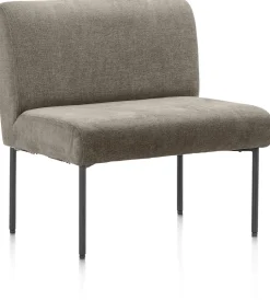 Reverso eetkamerbank 80 cm in de kleur Bruin - XOOON