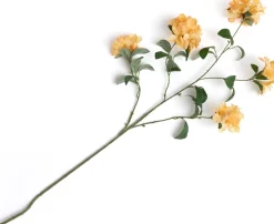 Rhododendron Spray kunstbloem (H118cm) in de kleur Oranje