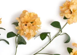 Rhododendron Spray kunstbloem (H118cm) in de kleur Oranje
