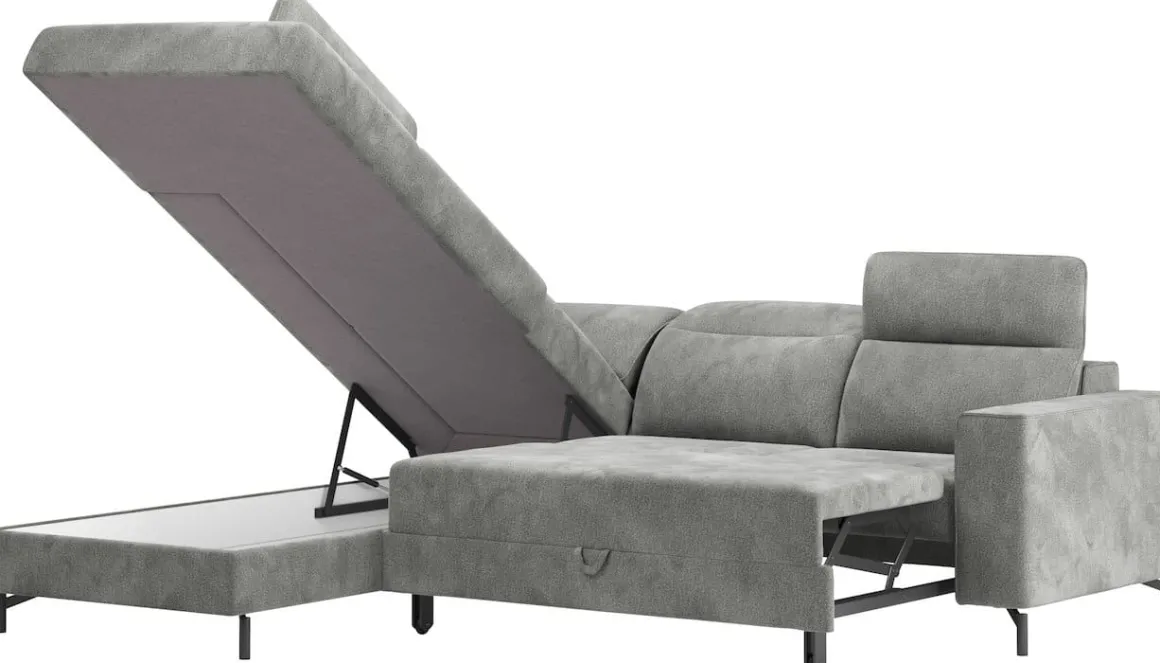 Rialto, Ottomane links - 2,5 zits arm rechts