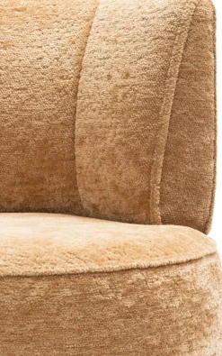 Roan fauteuil in de kleur Oker - COCOmaison