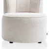 Roan fauteuil in de kleur Creme - COCOmaison
