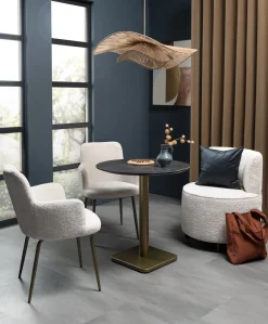 Roan fauteuil in de kleur Creme - COCOmaison