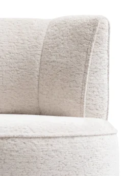 Roan fauteuil in de kleur Creme - COCOmaison
