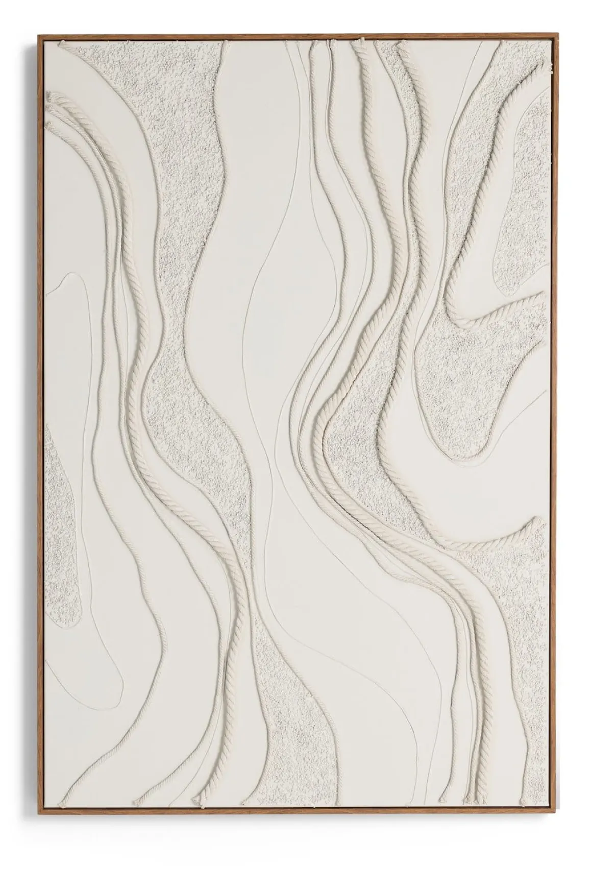 Rope schilderij 100x150cm in kleur Crème shop je bij COCOmaison