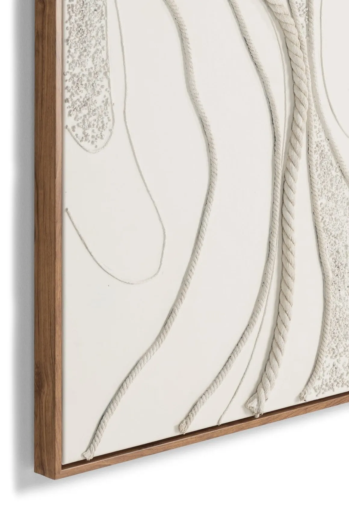 Rope schilderij 100x150cm in kleur Crème shop je bij COCOmaison