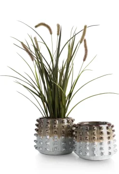 Saar pot H21,5cm in de kleur Multi Color - COCOmaison