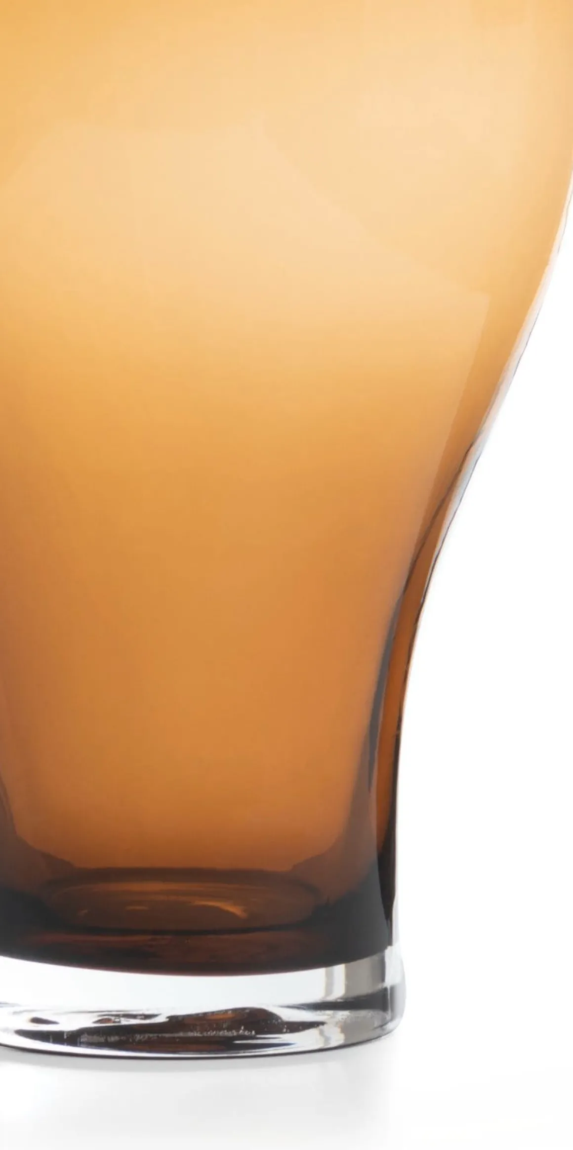 Sable vaas (H44cm) in de kleur Bruin - COCOmaison