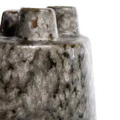 Safia vaas H15cm in de kleur Zwart - COCOmaison