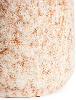 Safia vaas H15cm in de kleur Beige - COCOmaison