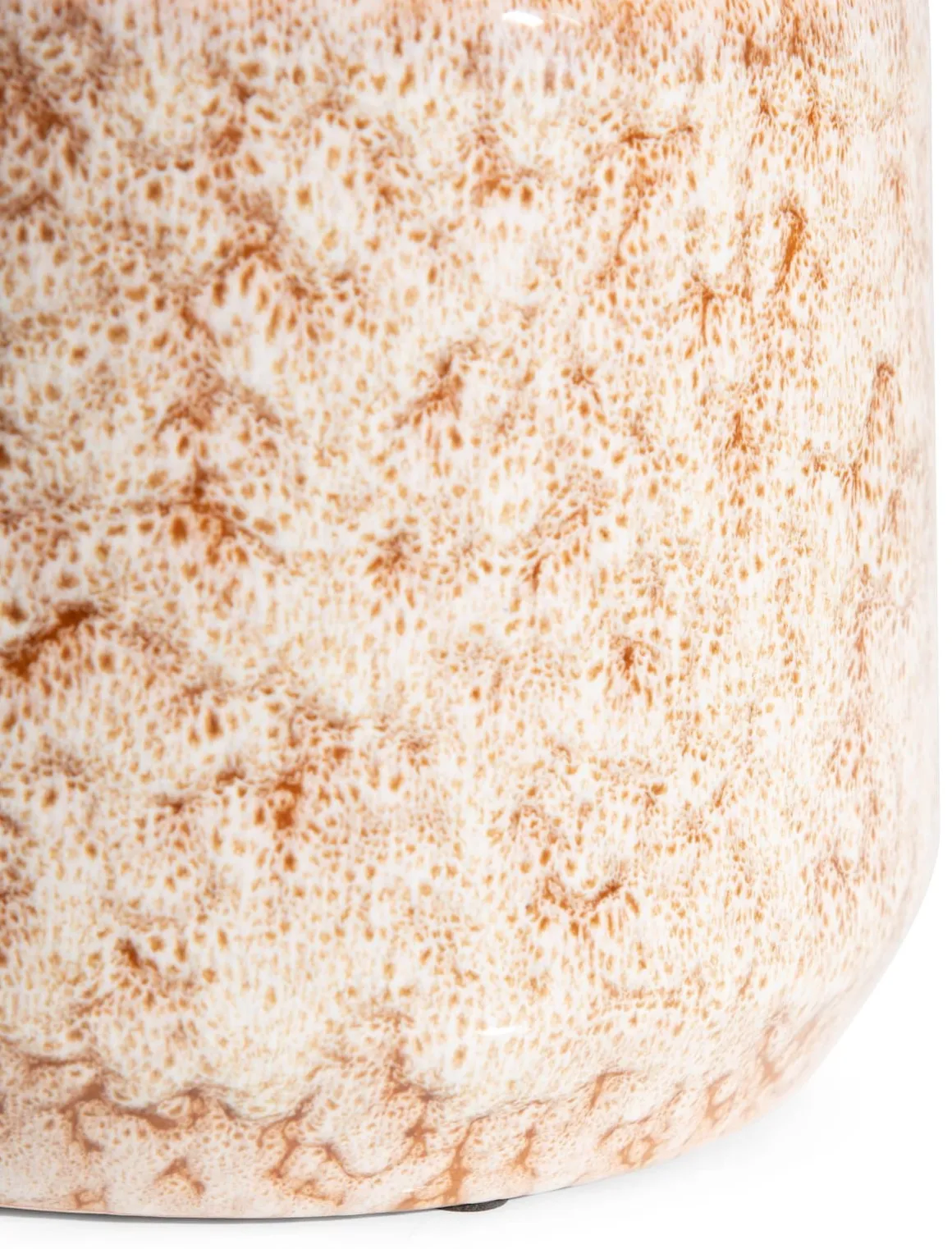 Safia vaas H15cm in de kleur Beige - COCOmaison