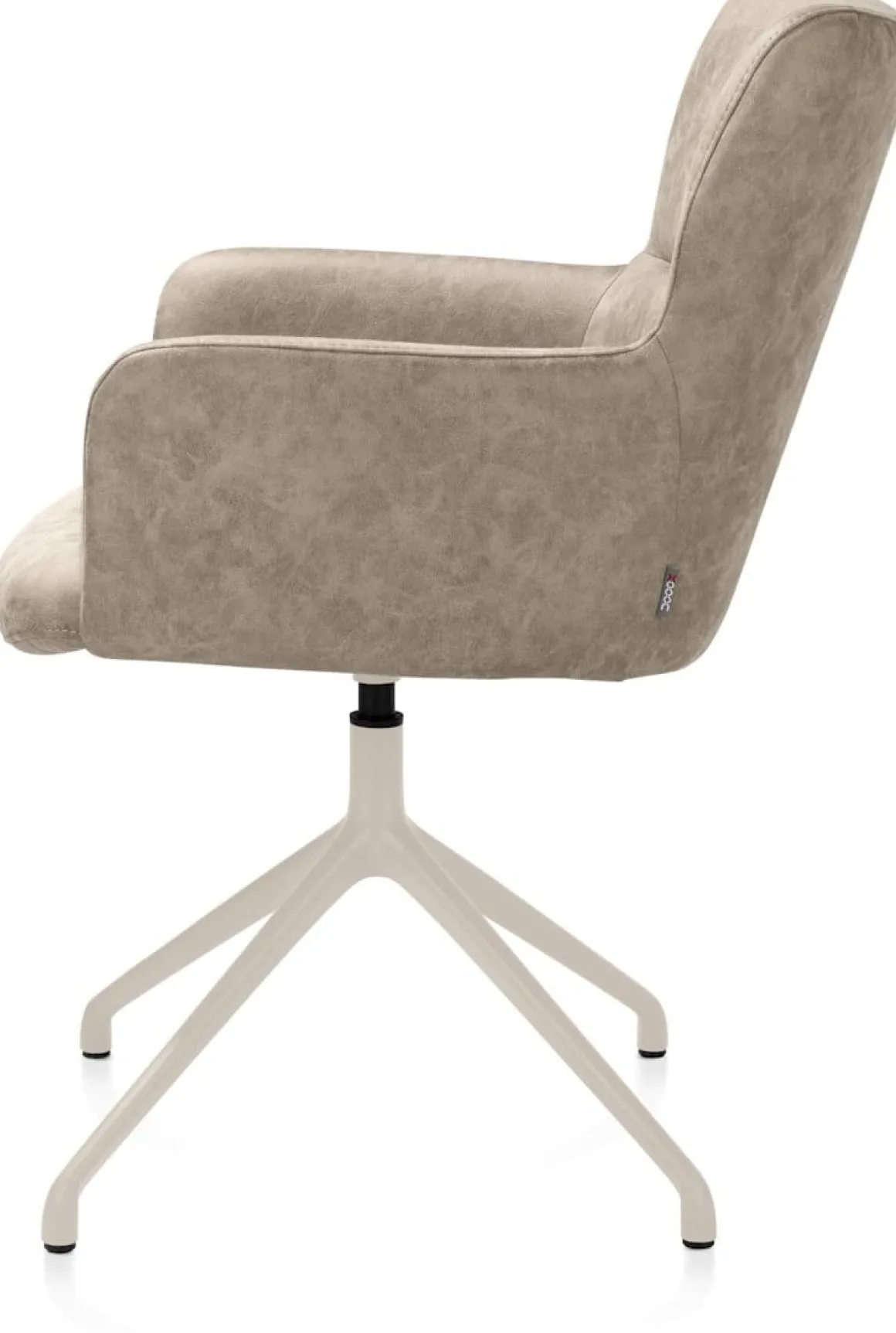 Sage, armstoel draaibaar - creme - stof Oregon - beige