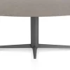 Saluti, EETKAMERTAFEL ELLIPS 240 X 110 CM. - CENTRALE POOT - GRAPHIET - Lava