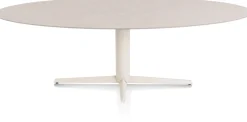 Saluti, EETKAMERTAFEL ELLIPS 240 X 110 CM. - CENTRALE POOT - CRÈME - Light sand