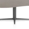 Saluti, EETKAMERTAFEL ORGANISCH 240 X 120 CM. - CENTRALE POOT - GRAPHIET - Lava