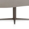 Saluti, EETKAMERTAFEL ORGANISCH 240 X 120 CM. - CENTRALE POOT - STEELBROWN - Lava