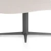 Saluti, EETKAMERTAFEL ORGANISCH 180 X 120 CM. - CENTRALE POOT - GRAPHIET - Light sand
