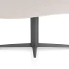 Saluti, EETKAMERTAFEL ORGANISCH 210 X 120 CM. - CENTRALE POOT - GRAPHIET - Light sand