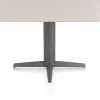 Saluti, EETKAMERTAFEL OVAAL 150 X 105 CM. - CENTRALE POOT - GRAPHIET - Light sand