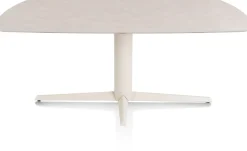 Saluti, EETKAMERTAFEL OVAAL 180 X 105 CM. - CENTRALE POOT - CRÈME - Light sand