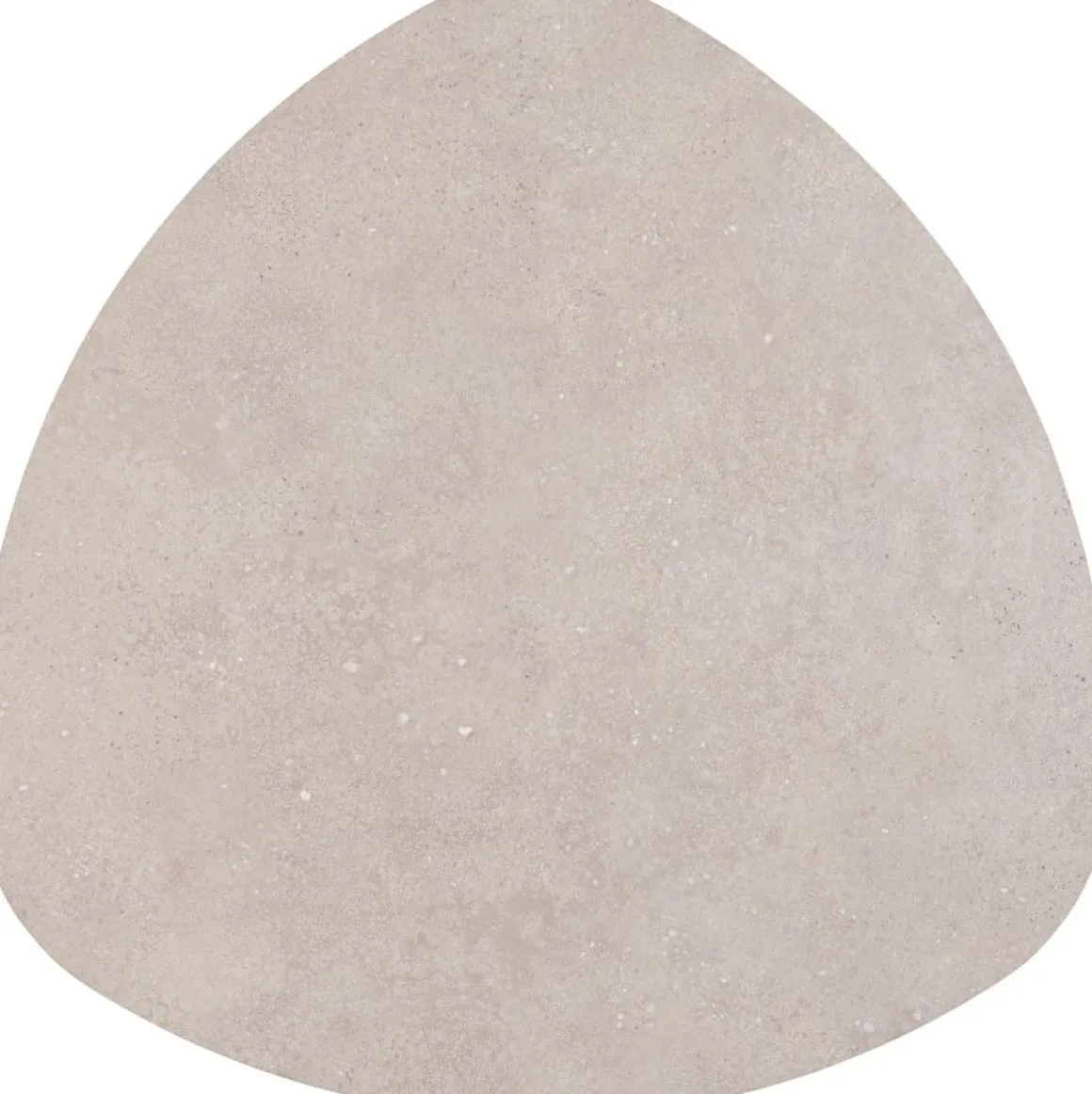 Salutina, salontafel 68 x 68 cm - 3 pootjes - crème