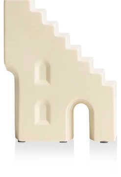 Skala kandelaar (H17.6cm) in de kleur Creme - COCOmaison