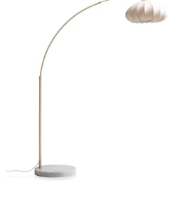 Skip vloerlamp (1*E27) in de kleur Beige - COCOmaison